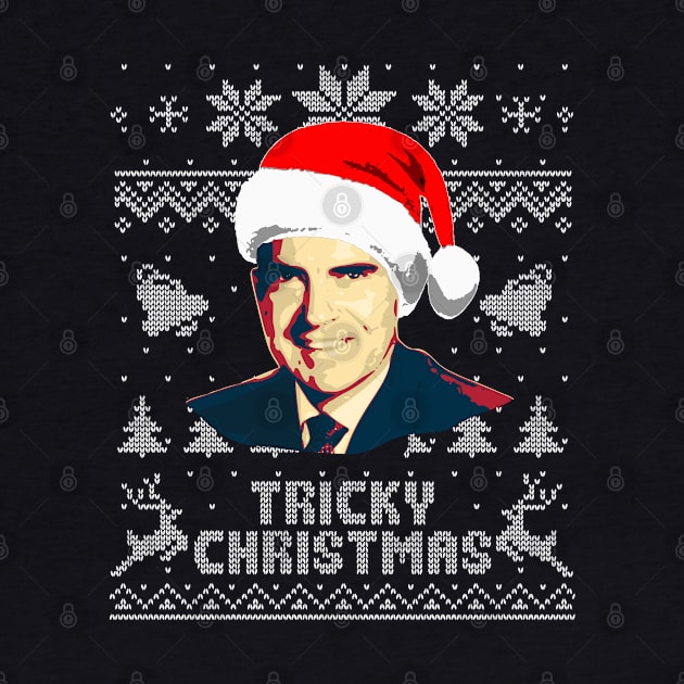 Richard Nixon Tricky Christmas by Nerd_art